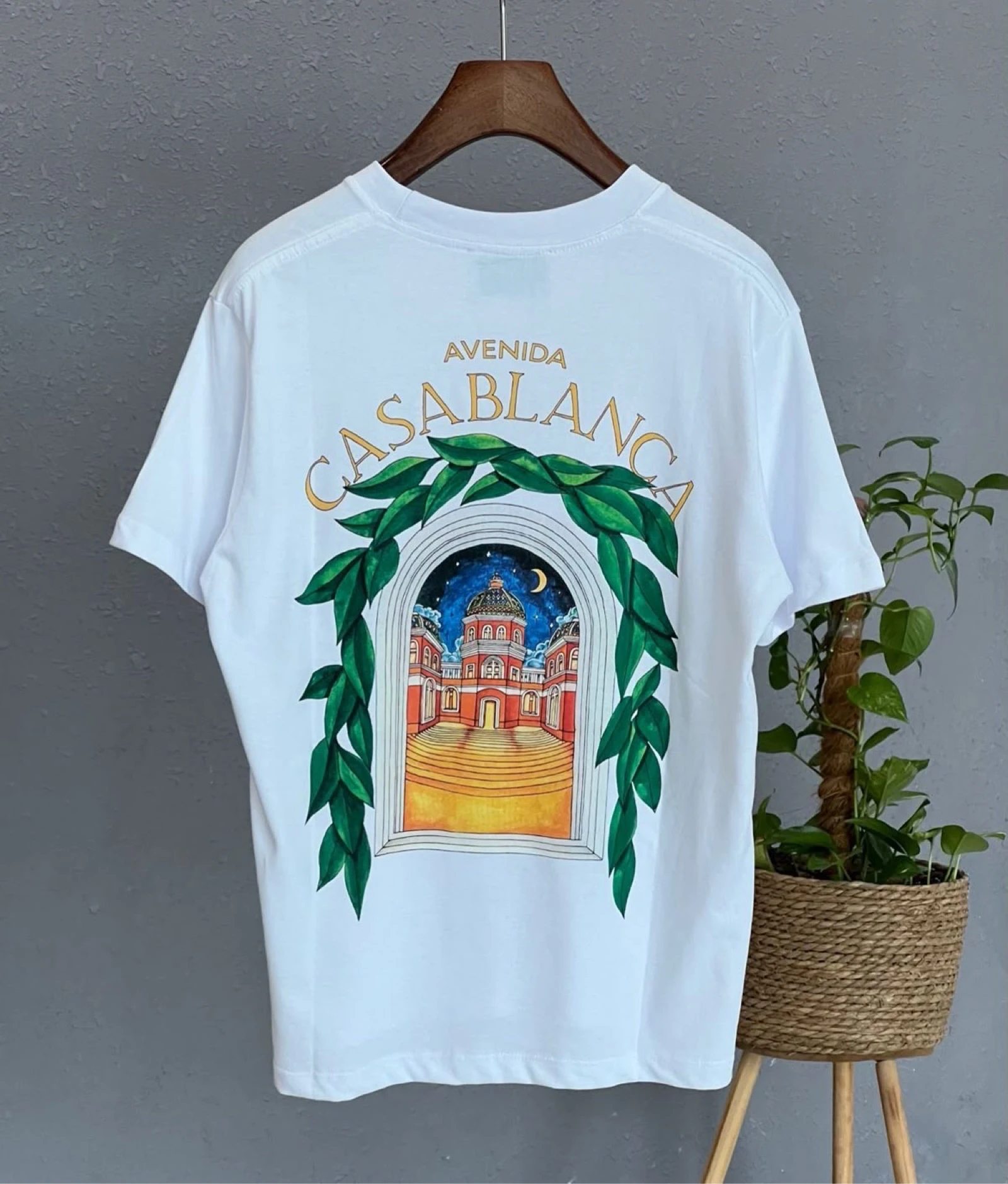 Teeshirt Casablanca blanc 